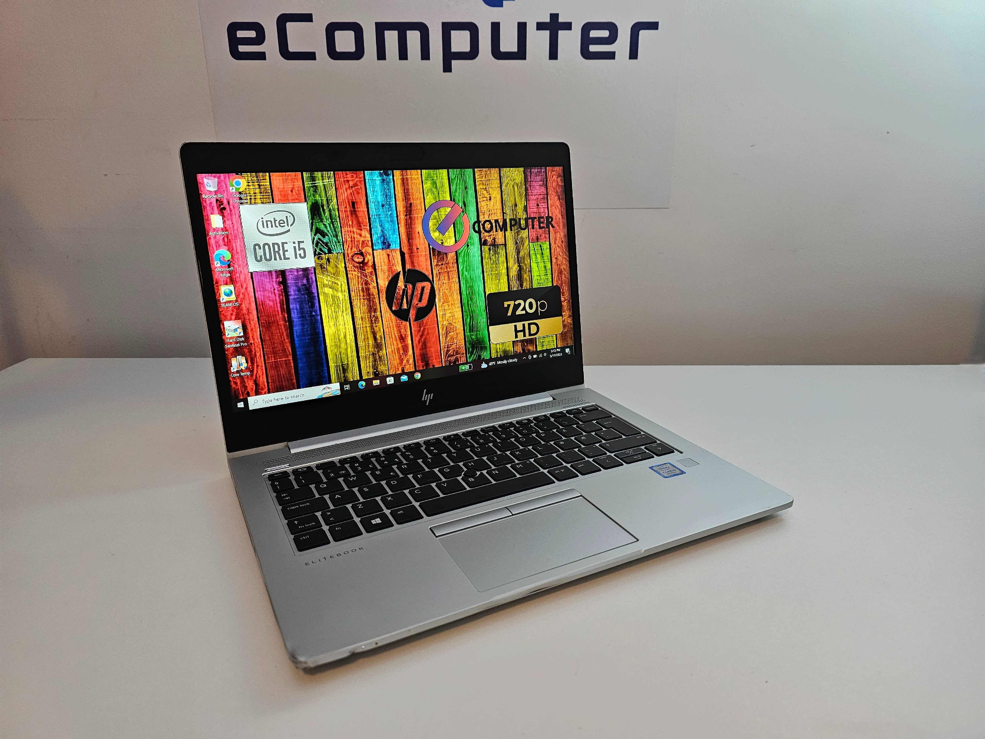 Laptop HP Elitebook i5 gen8 FullHD SSD  Full Metalic SLIM . GARANTIE