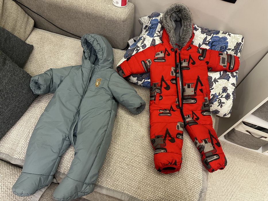 Комбинезон 9 -12 месяцев. Зима и поздняя осень