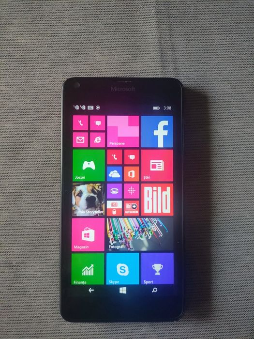 Nokia Lumia 640 Dual SIM ( orice rețea, impecabil)
