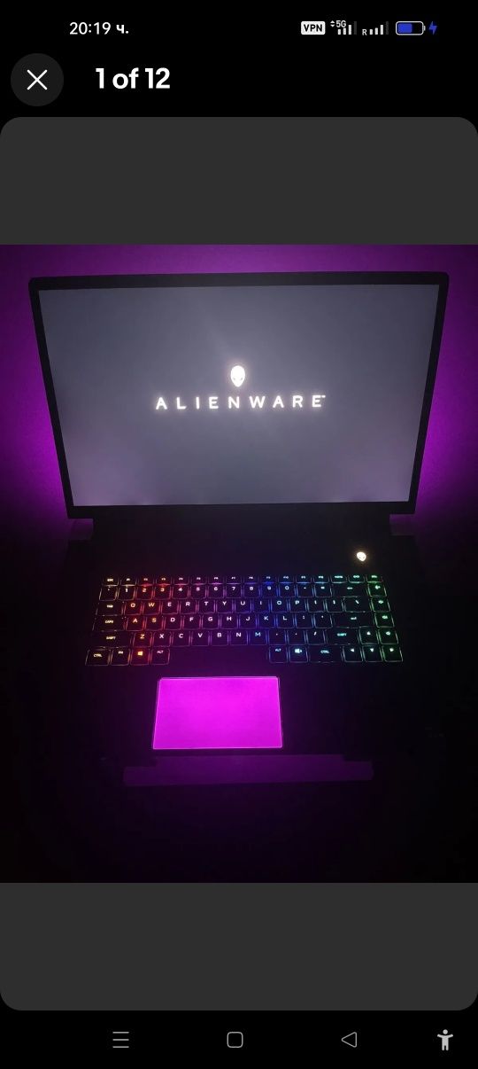 Лаптоп Dell Alienware X17 R1