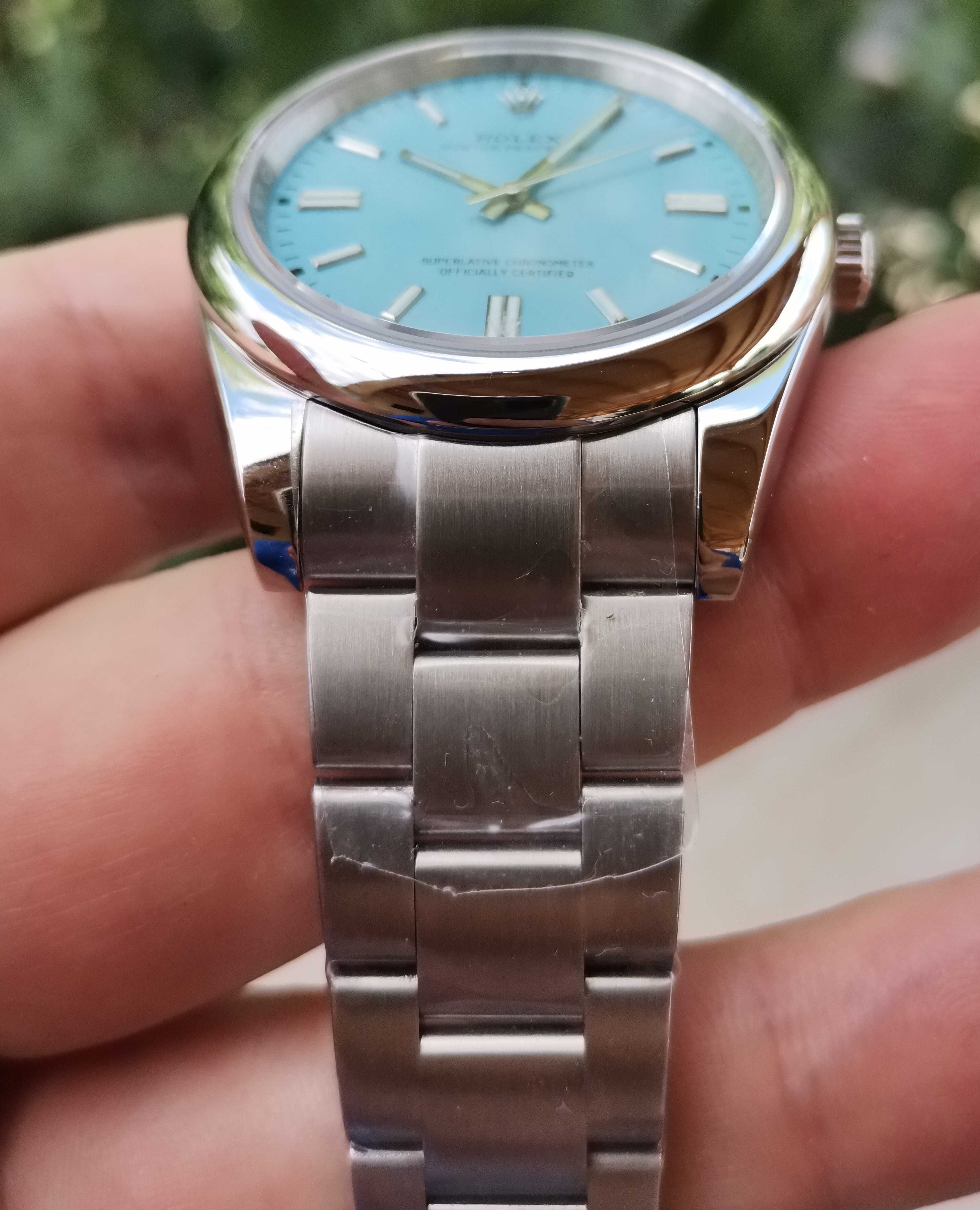 Rolex Oyster Perpetual 40 mm Automatic japonez Miyota 8215 Safir