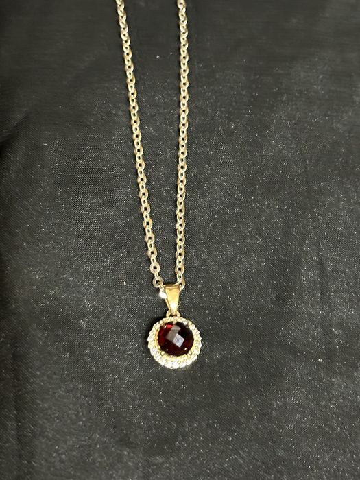 Lant din aur alb de 18k 750