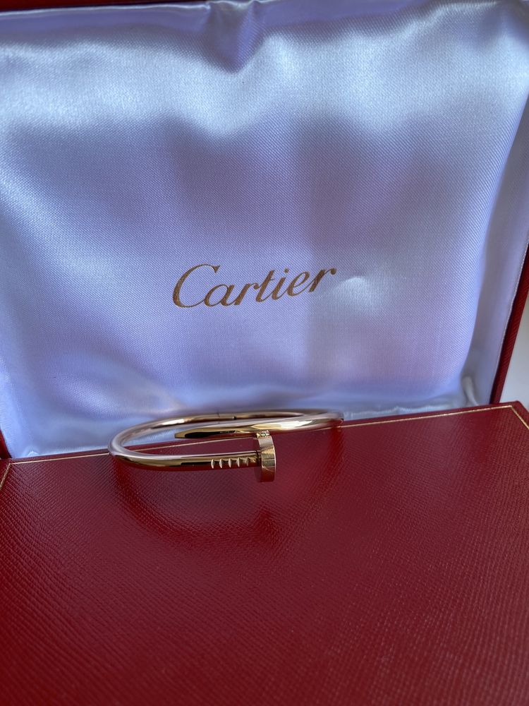 Brățară Cartier model Juste un Clou 16 Rose Gold 750