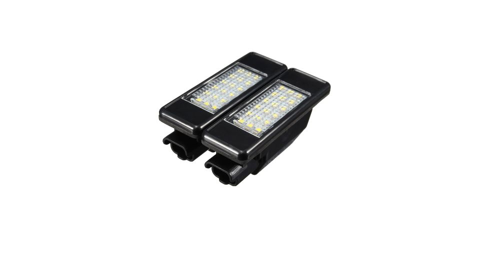 Lampi Iluminare numar nr LED Peugeot 207 307 407 Citroen C2 C3 C4 C5 C