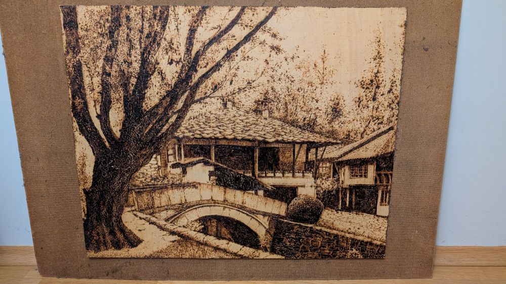 Картина от дърво