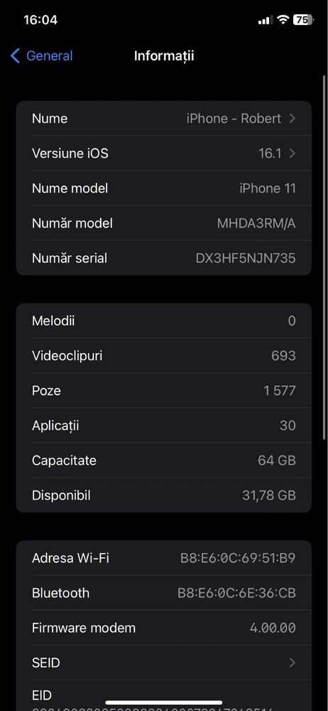Iphome 11 64GB full box