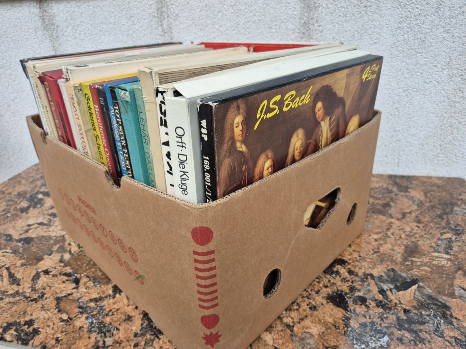 Vând Lot 150LP Discuri Vinil colectie in stare buna cu muzica clasică