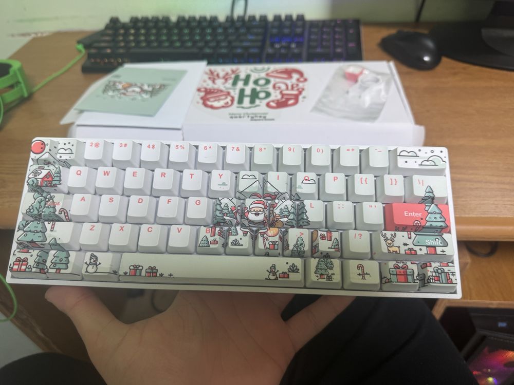 Tastatura QwertyKey Santa