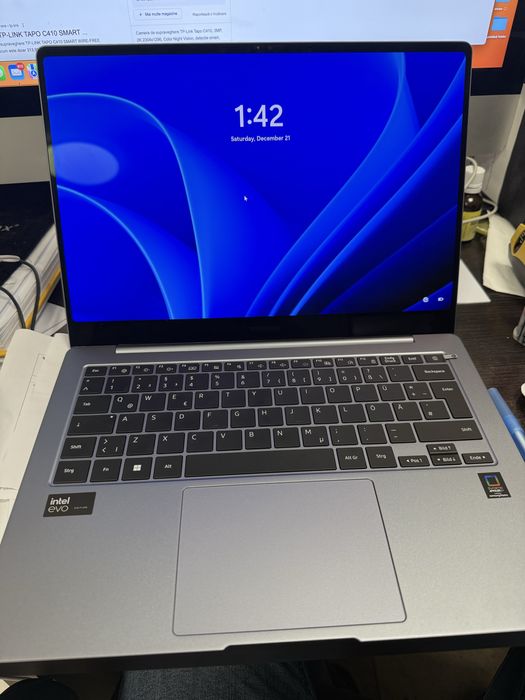 Laptop nou samsung galaxy book4 pro intel ultra 7 512gb 16gb touch
