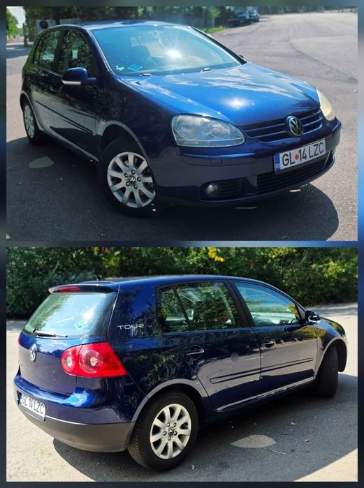 VW Golf 5 Tour 2007 1.6 benzina cu GPL AC 101 cai