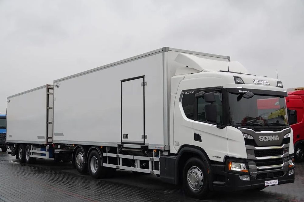 Scania P 410 / FRIGORIFER / SET TANDEM / TRANSPORTABLE / FRIGO BLOCK / 3x LIFTARE / DUPĂ CONTRACTUL DE SERVICE GOLDEN