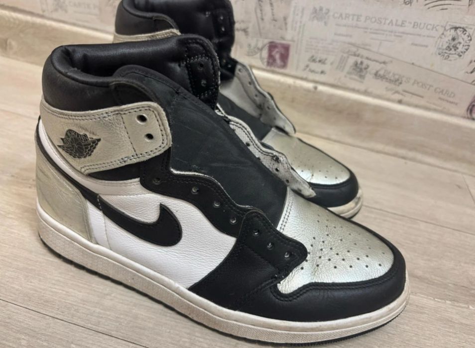 Jordan 1 silver toe