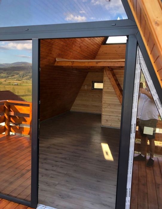 Cabane tip A case foișoare