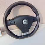 Volan Golf 5 edition 30 GTI piele padele comenzi cusatura rosie
