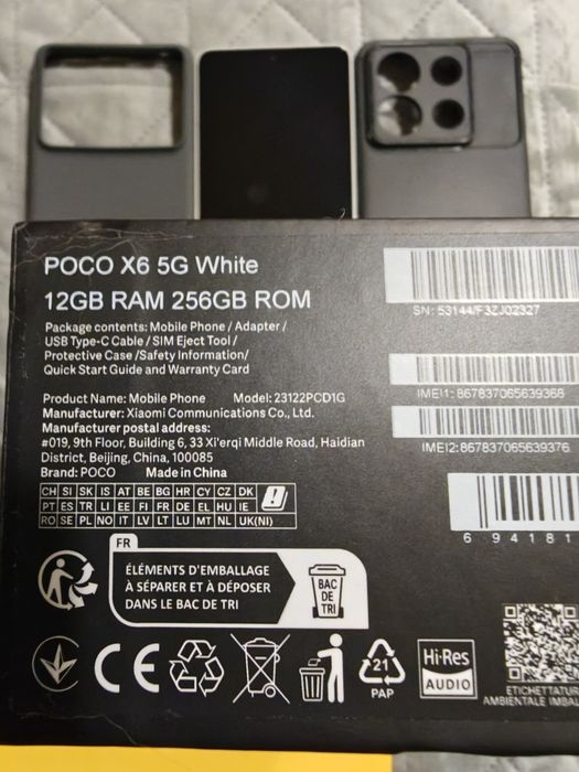 Xiaomi Poco X6 256Gb/12GB RAM+12GB RAM BOOST