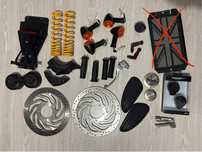 Discuri Triumph Bonneville Thruxton arcuri, protectii etc