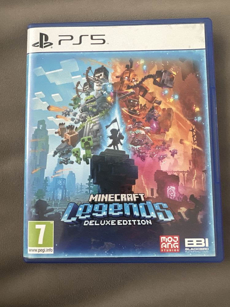 Диск Minecraft Legends Deluxe Edition