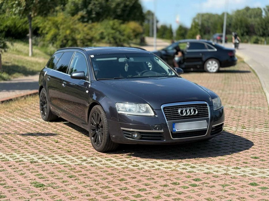 Audi A6 C6 2.0d manual, break, 2007, interior maro, cod BRE