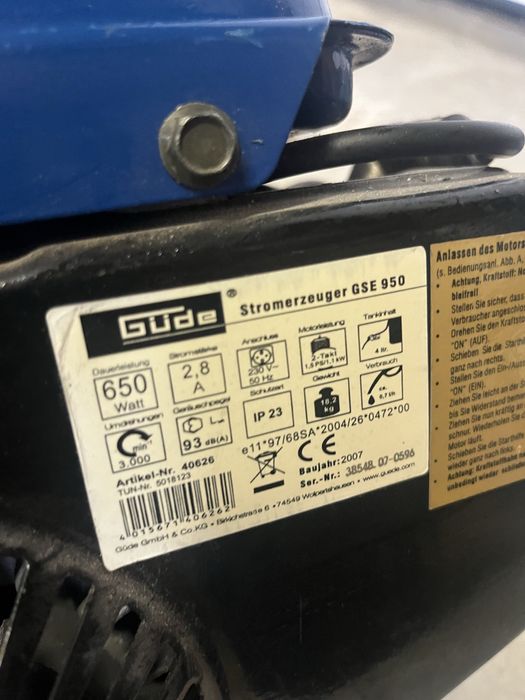 Generator de curent 650w