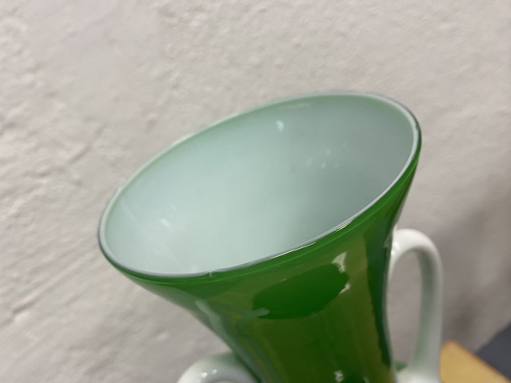Италианска стъклена ваза Мурано стъкло