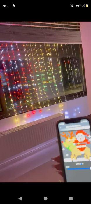 Lumini inteligente perdea superba RGB