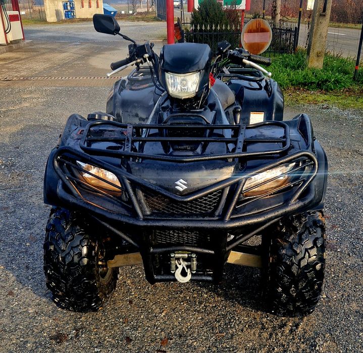 Vând Suzuki Kingquad 750 axi cu STAGE2