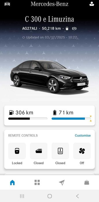 Vand Mercedes C300e - nu accept schimburi