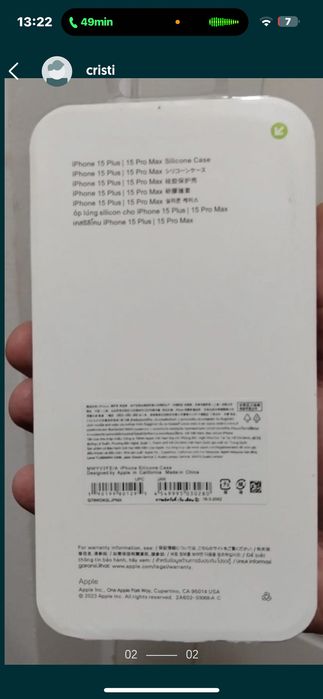 Husa silicon Apple Iphone 15 Pro Max