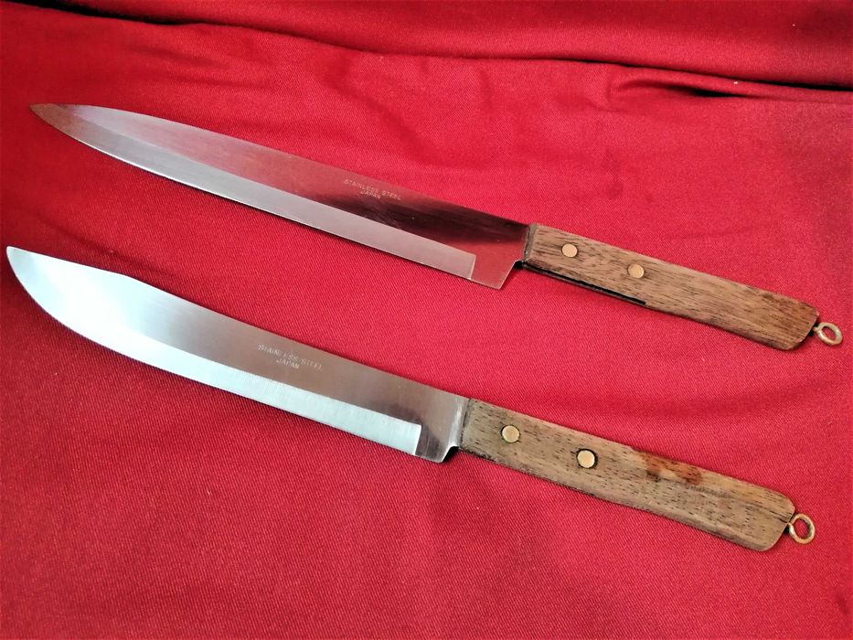 SET 2 CUTITE OTEL JAPONEZ - Chef Bucatar Bucatarie Sushi MADE IN JAPAN