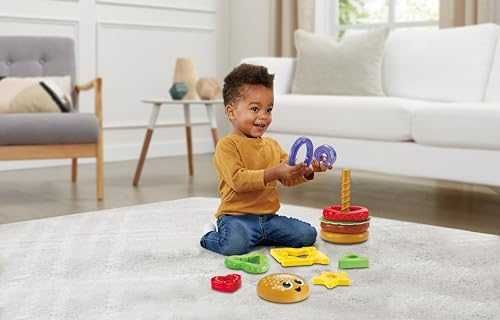 Нова VTech Baby Играчка за Създаване на Хамбургер 18+ месеца бебе