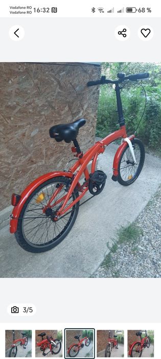 Bitwin bicicleta pliabila