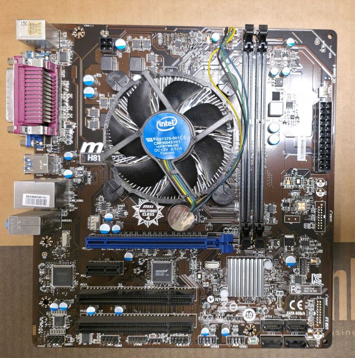 Kituri placa de baza socket 1150 + procesor Core i3-4170 + cooler