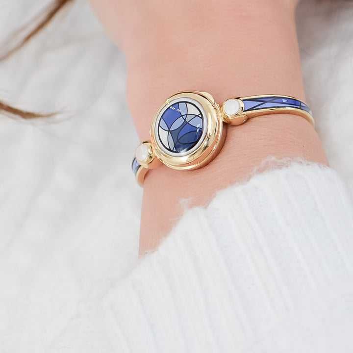 Ceas lux ANDRE MOUCHE Neolia gold plated 18K