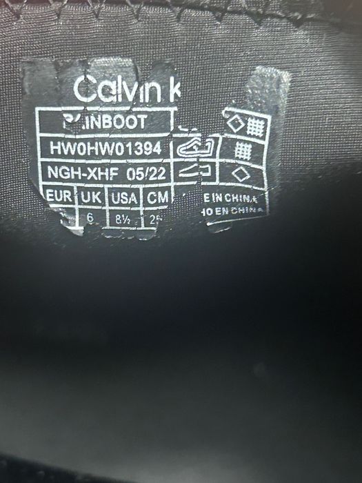 Ghete Calvin Klein originale marimea 39