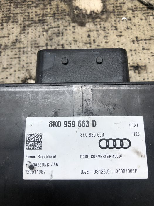 modul stabilizator tensiune  audi a6 c7 2.0 2012
