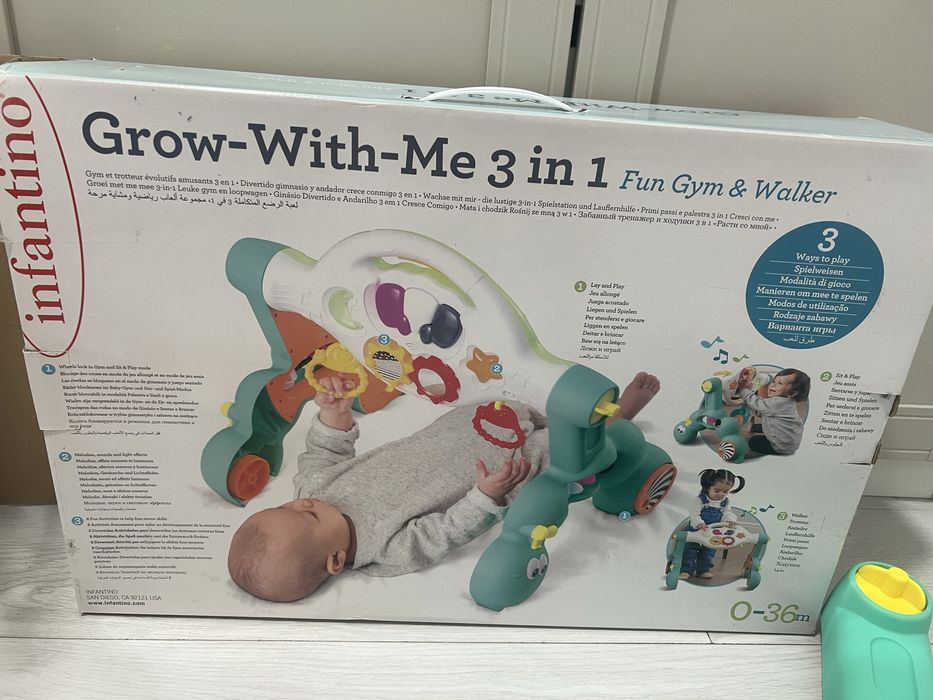 Premergator cu activitati Infantino grow with me