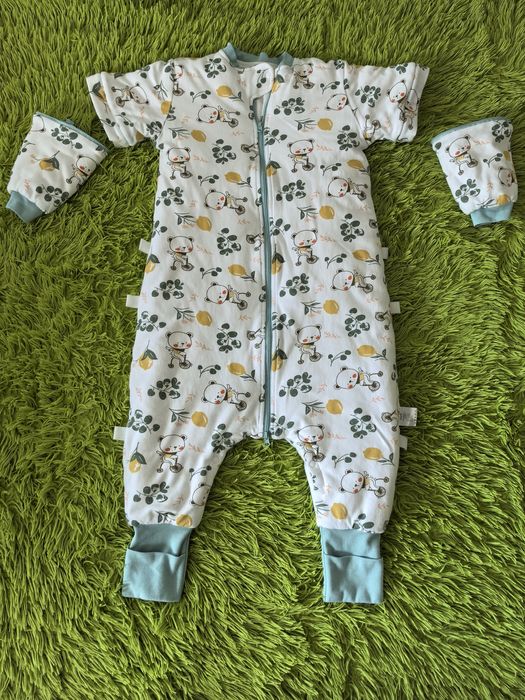 Нови бебешки спални чувалчета със свалящи се ръкави с цип!