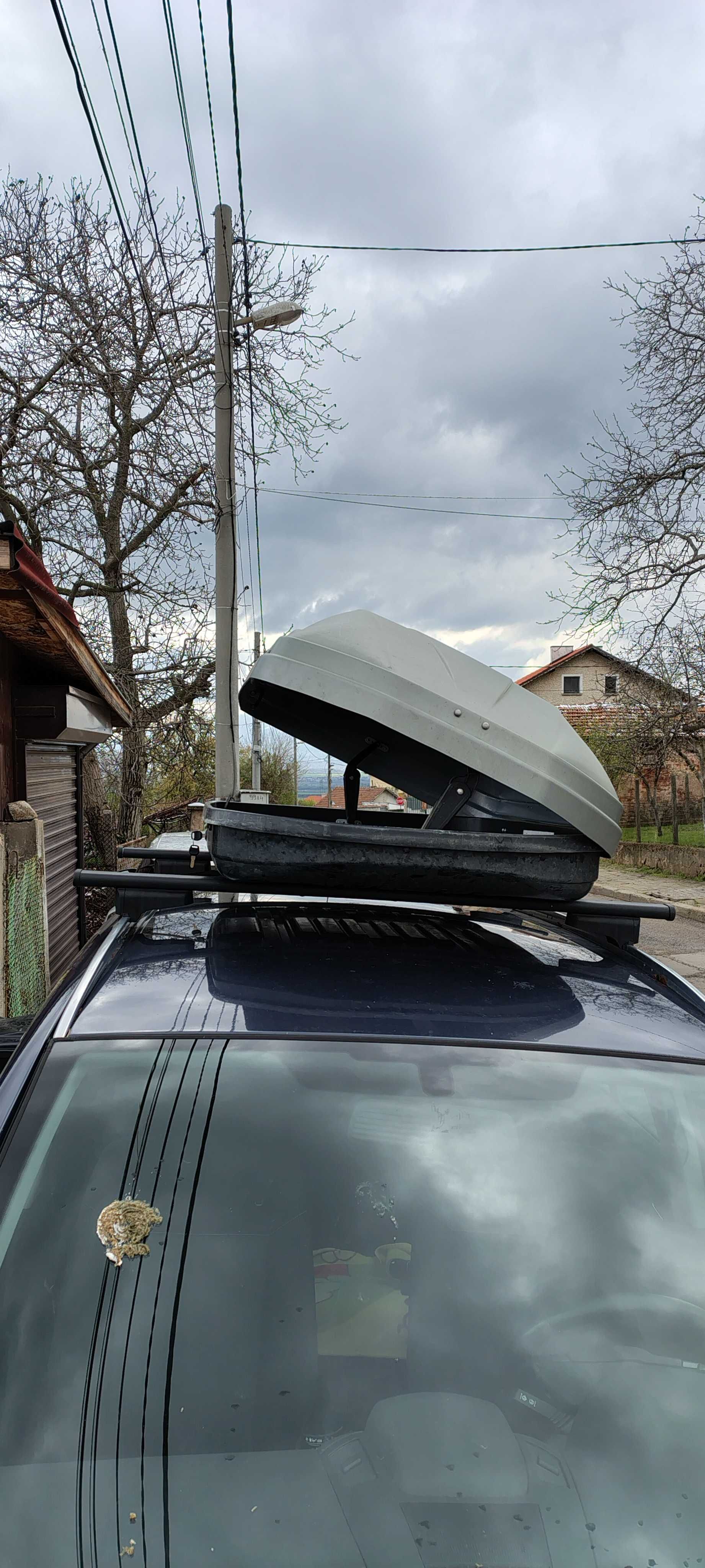 Автобокс 370л, куфар за таван, thule, Авто бокс