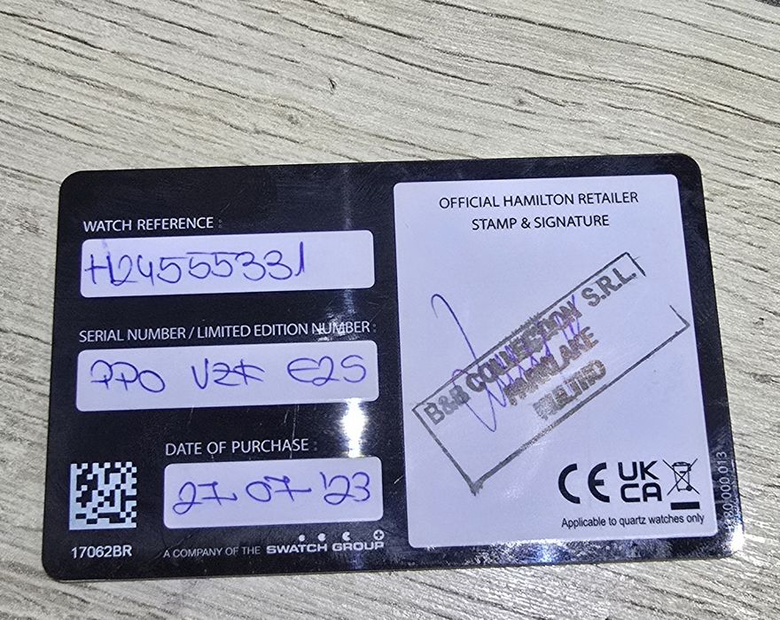 Ceas Hamilton Ventura automatic