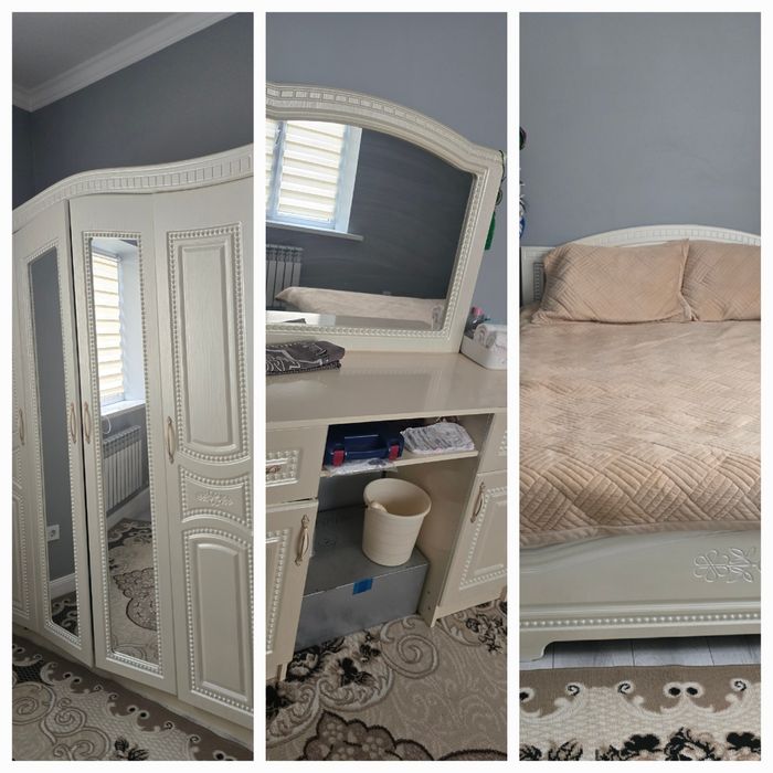 Мебель Спальная гарнитура б/у состояние идеальное ,