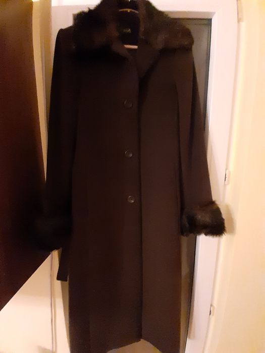 Palton elegant stofa lana