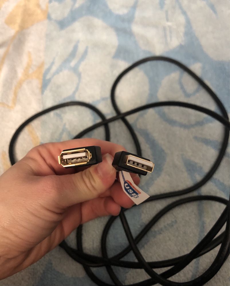 Cablu adaptor usb mama la usb tata cablu prelungire usb