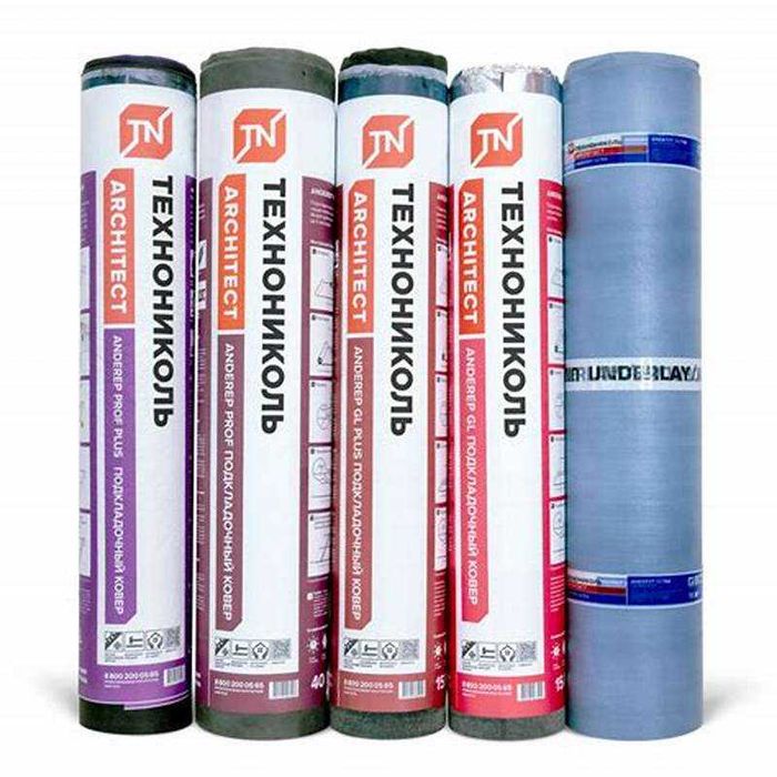 подкладочный ковер под черепицу mansarda samokleyka andulin tegola tom