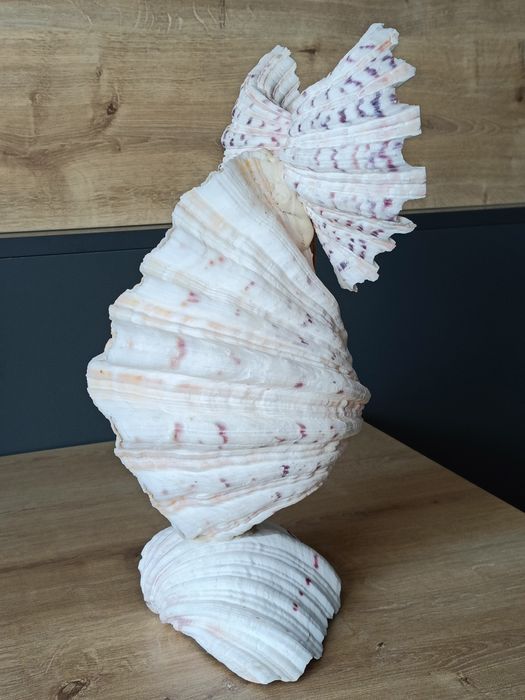 Statuetă bufniță din scoici marine