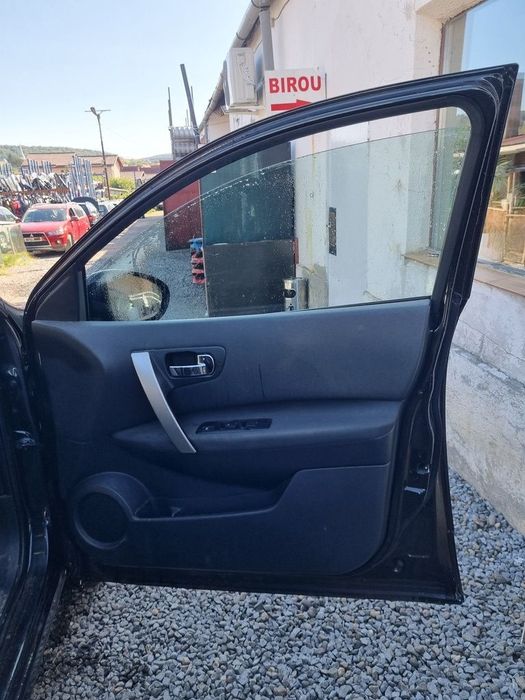 Usa Dreapta Fata Nissan Qashqai Facelift 2010 - 2013 SUV 4 Usi Vulkanschwarz Metalizat ...