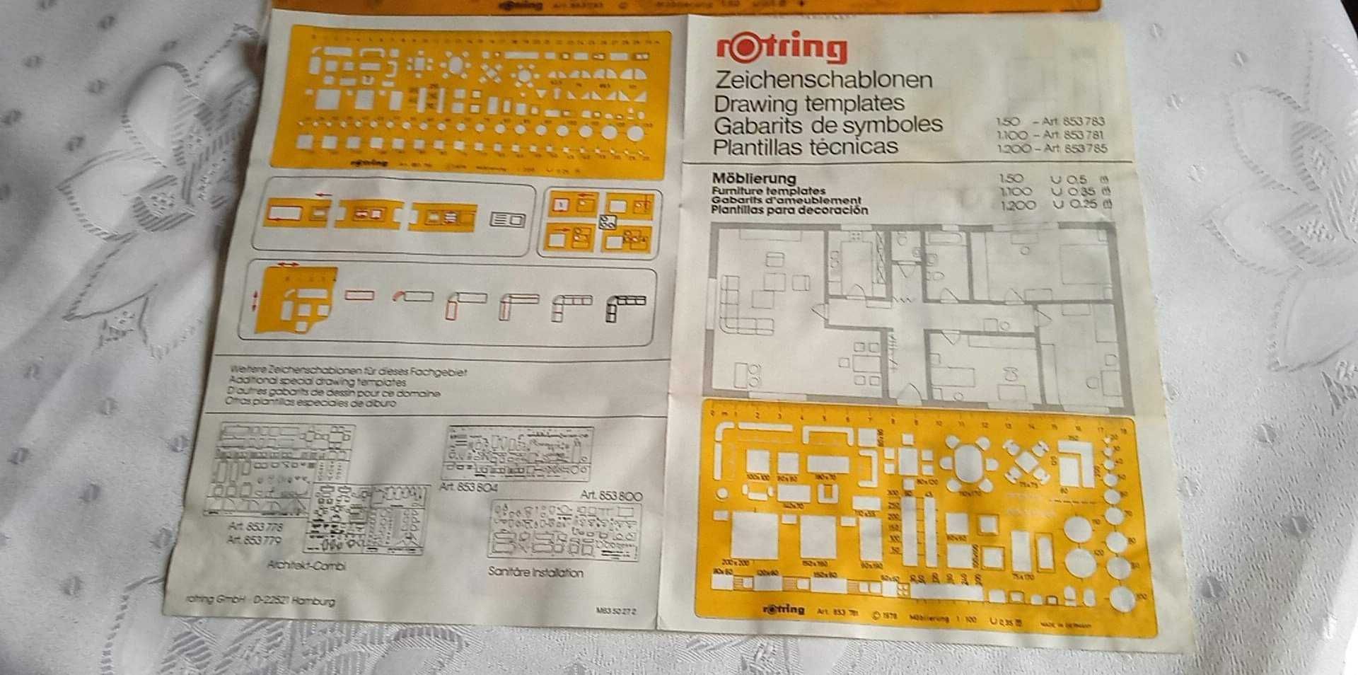 Rotring/Ротринг/ нови рапидограф,туш,пергели