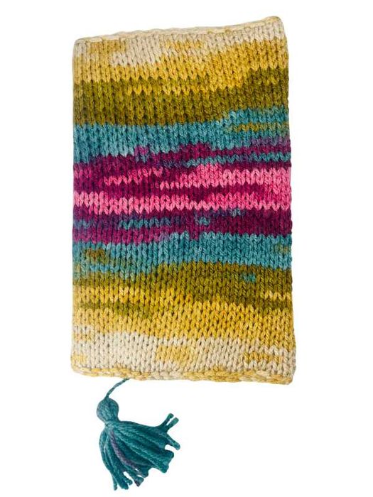 Плетен на две куки калъф за книга