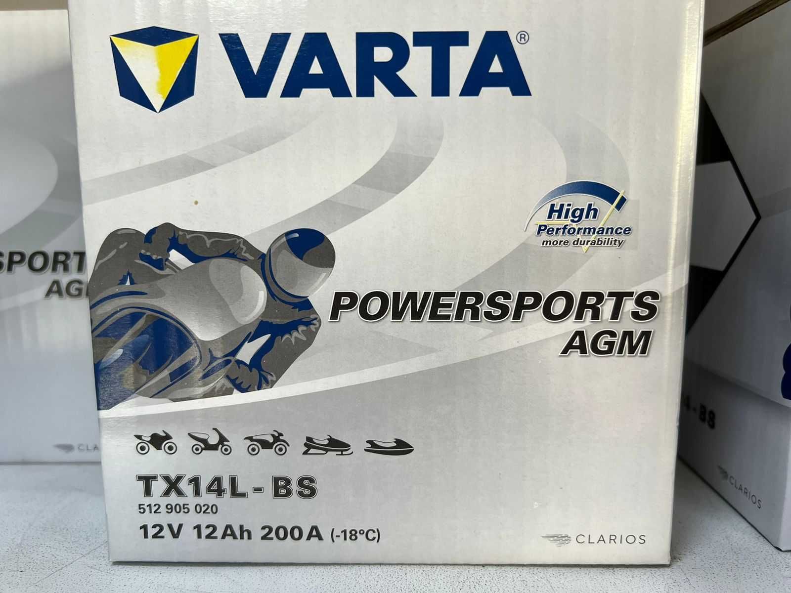 Аккумулятор VARTA 12 Ah  200 A AGM Установка. Доставка