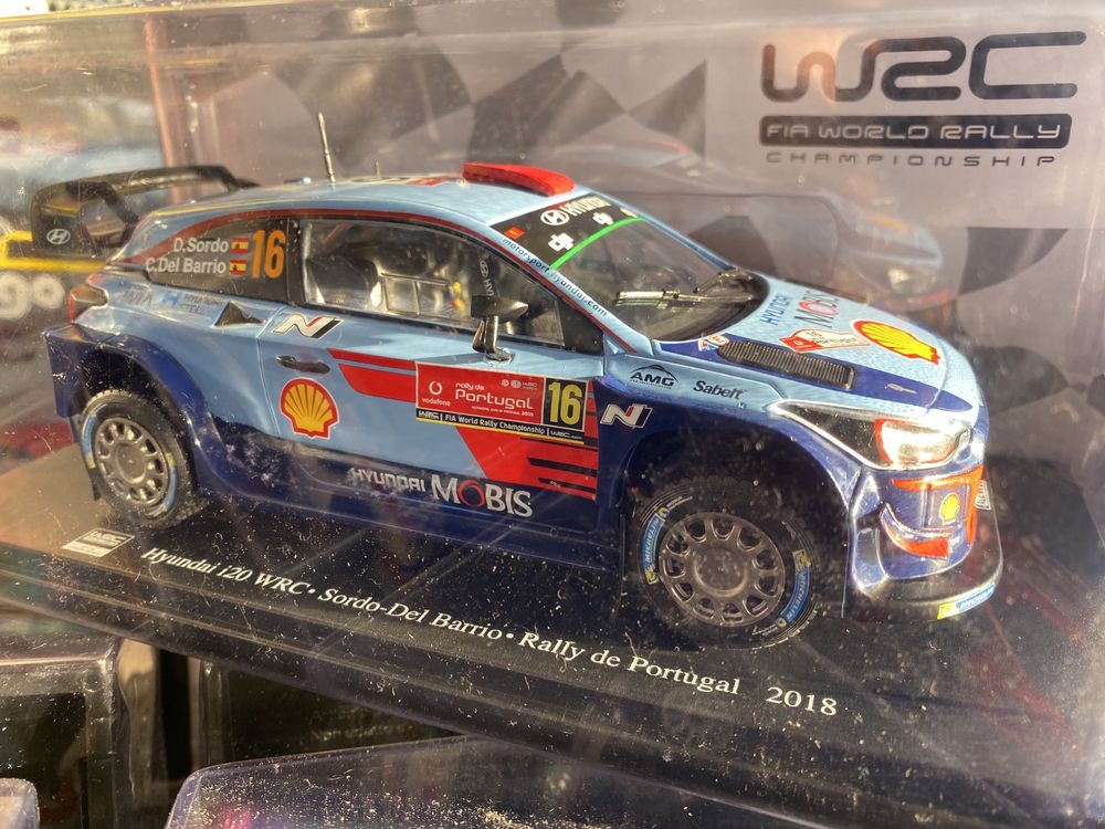 Ixo/Altaya HYUNDAI i20 WRC machetă auto Rally scara 1:24