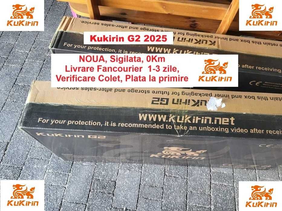 Sigilata Kukirin G2 2025 + Garantie +, NOUA, 0KM